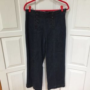Vintage Talbots Petites High Rise Stretch Women SailorJeans - Dark Blue